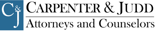 Carpenter & Judd Attorneys and Counselors Logo